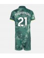 Tottenham Hotspur Dejan Kulusevski #21 Alternativní dres pro děti 2024-25 Krátký Rukáv (+ trenýrky)